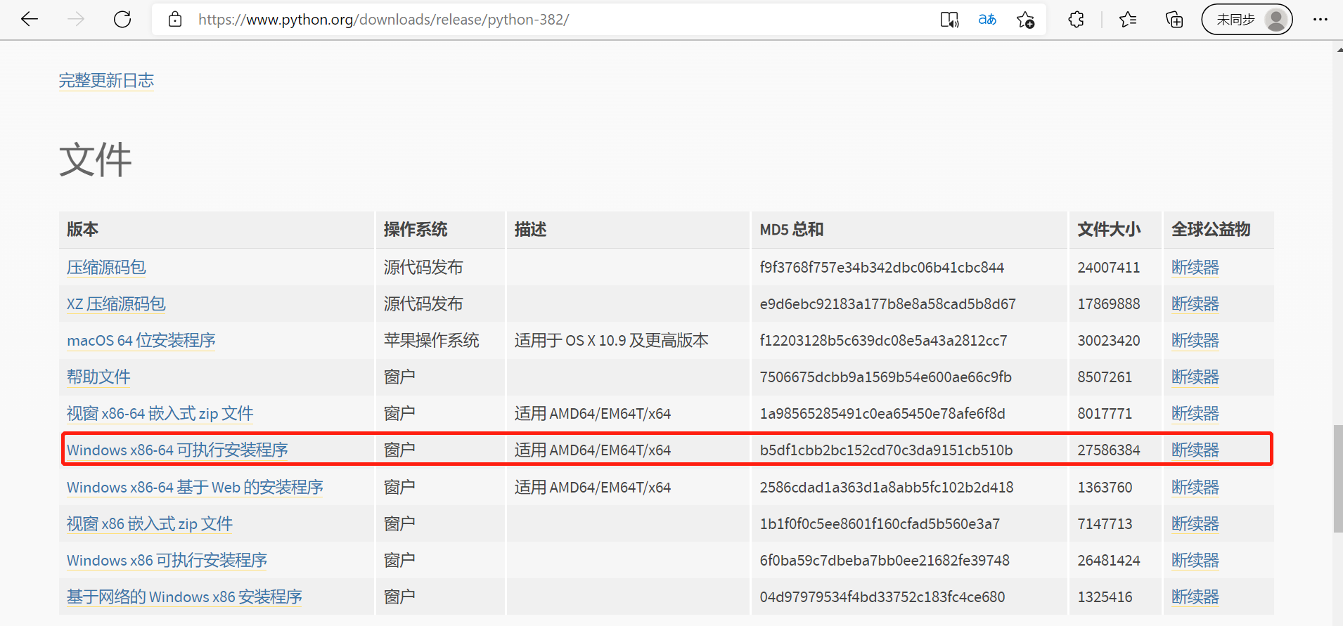 下载Python3.8.2版本图二