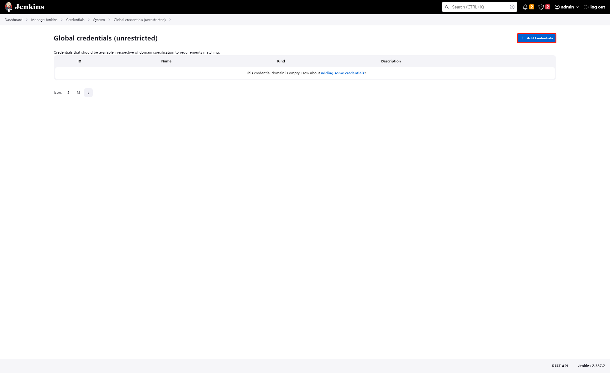 Jenkins凭证Credentials-3