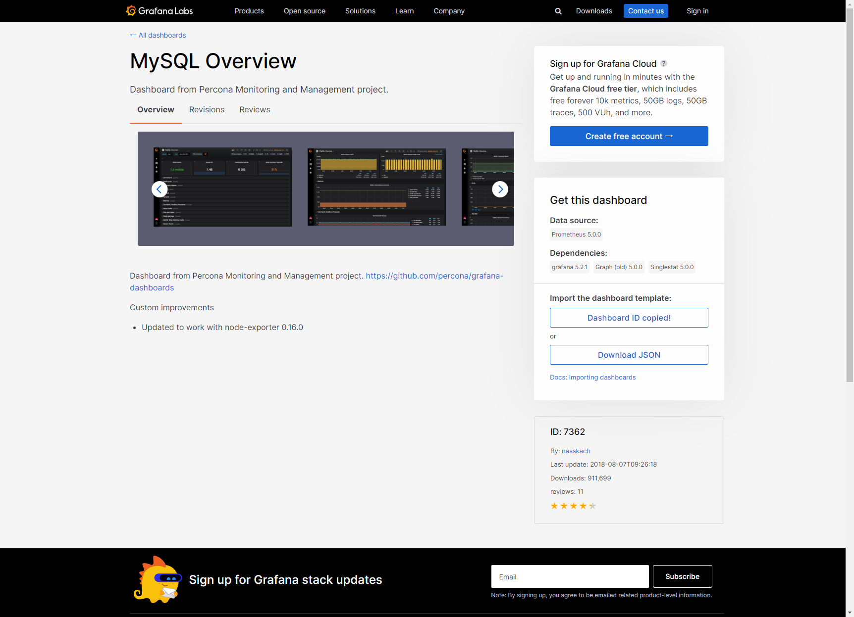 Prometheus监控非云原生应用Mysql-5