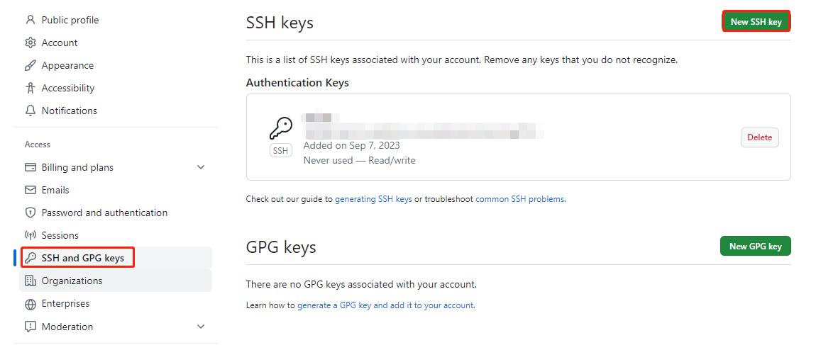 GitHub添加SSH-key-3