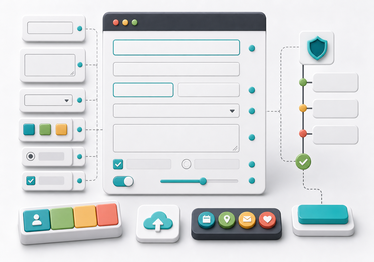 HTML 表单实战：form、input、textarea、select 与 HTML5 新特性